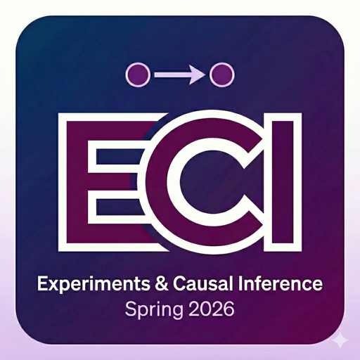 Experiments and Causal Inference logo
