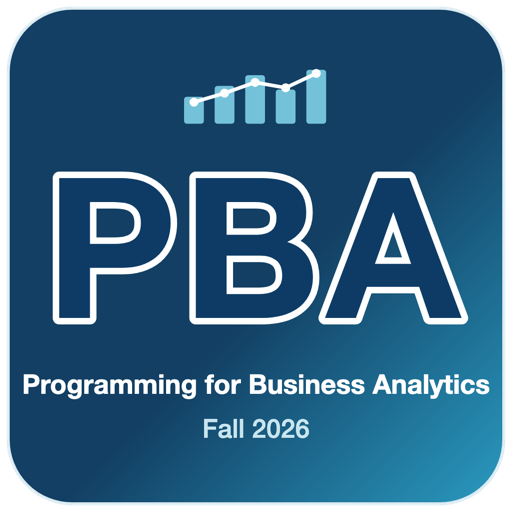 Programming for Business Analytics (Graduate) logo